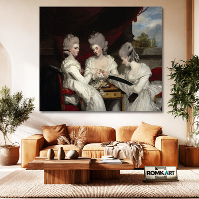 Sir Joshua Reynolds The Ladies Waldegrave 1780 – Reproduction