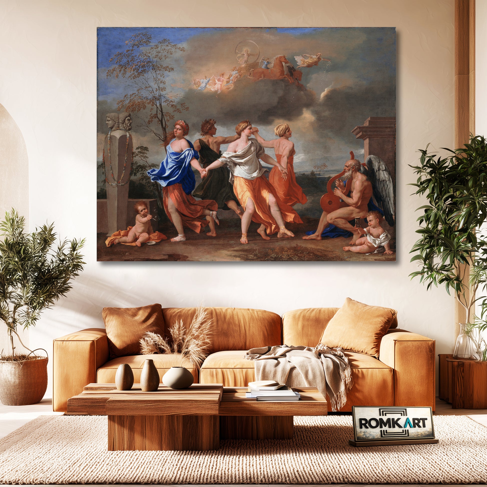 Nicolas Poussin A Dance To The Music Of Time&nbsp;1634-1636 – Reproduction