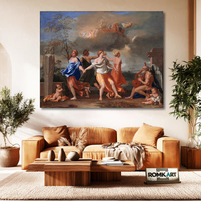 Nicolas Poussin A Dance To The Music Of Time&nbsp;1634-1636 – Reproduction