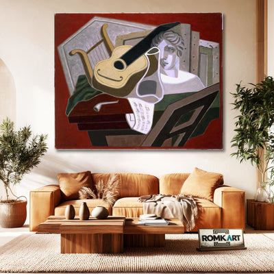 Juan Gris - The Musician's Table 1926 Cubism – Reproduction