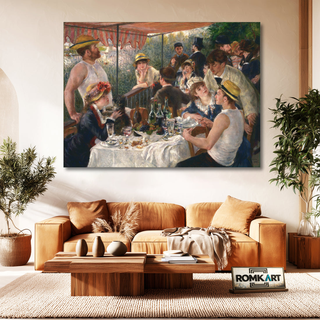 Pierre-auguste Renoir Luncheon Of The Boating Party – Reproduction