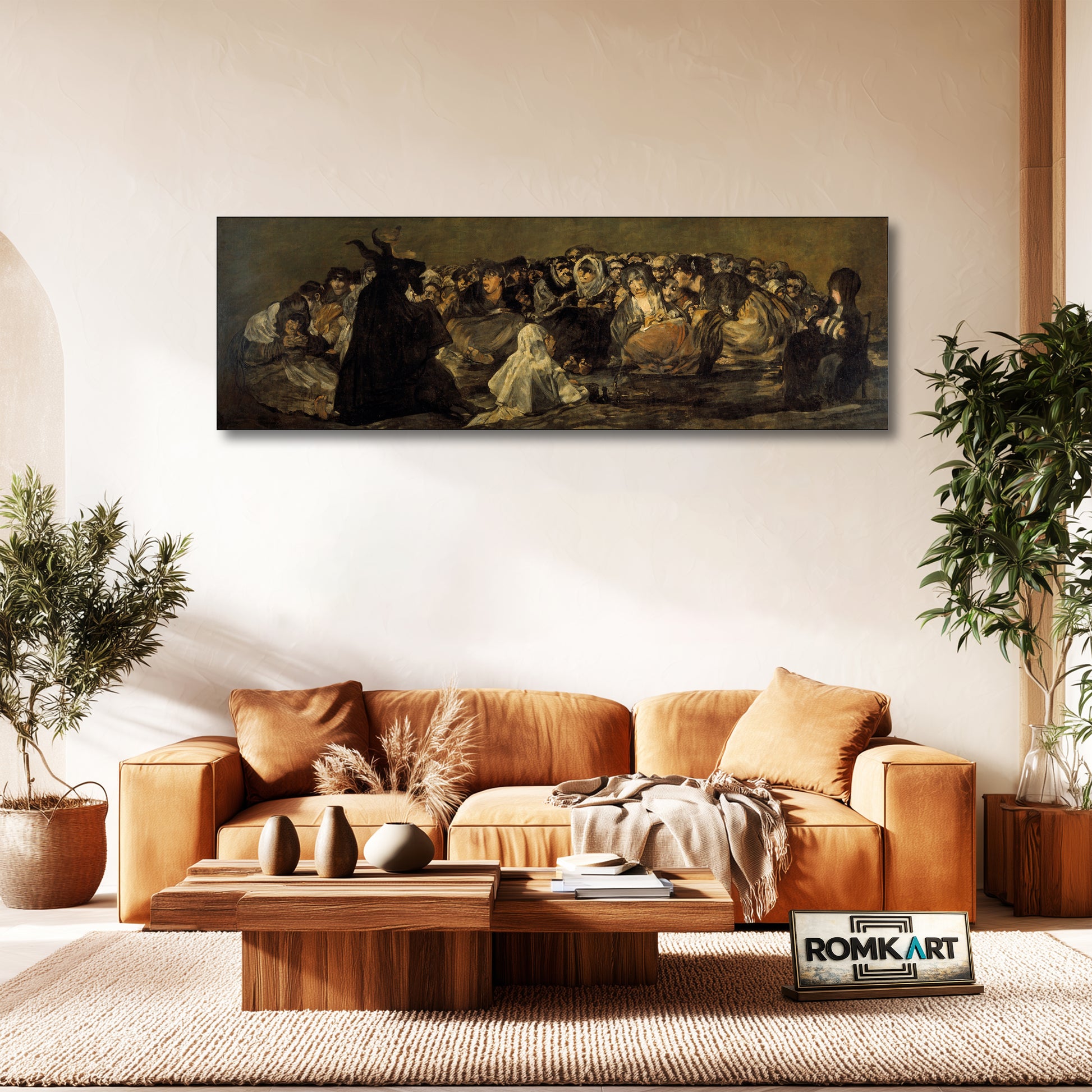 Francisco De Goya Witches Sabbath The Great He-goat – Reproduction