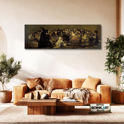 Francisco De Goya Witches Sabbath The Great He-goat – Reproduction