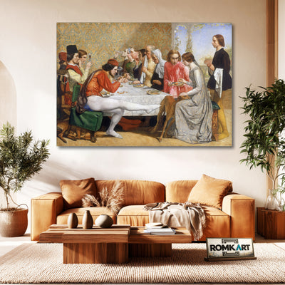 John Everett Millais Isabella 1849 – Reproduction