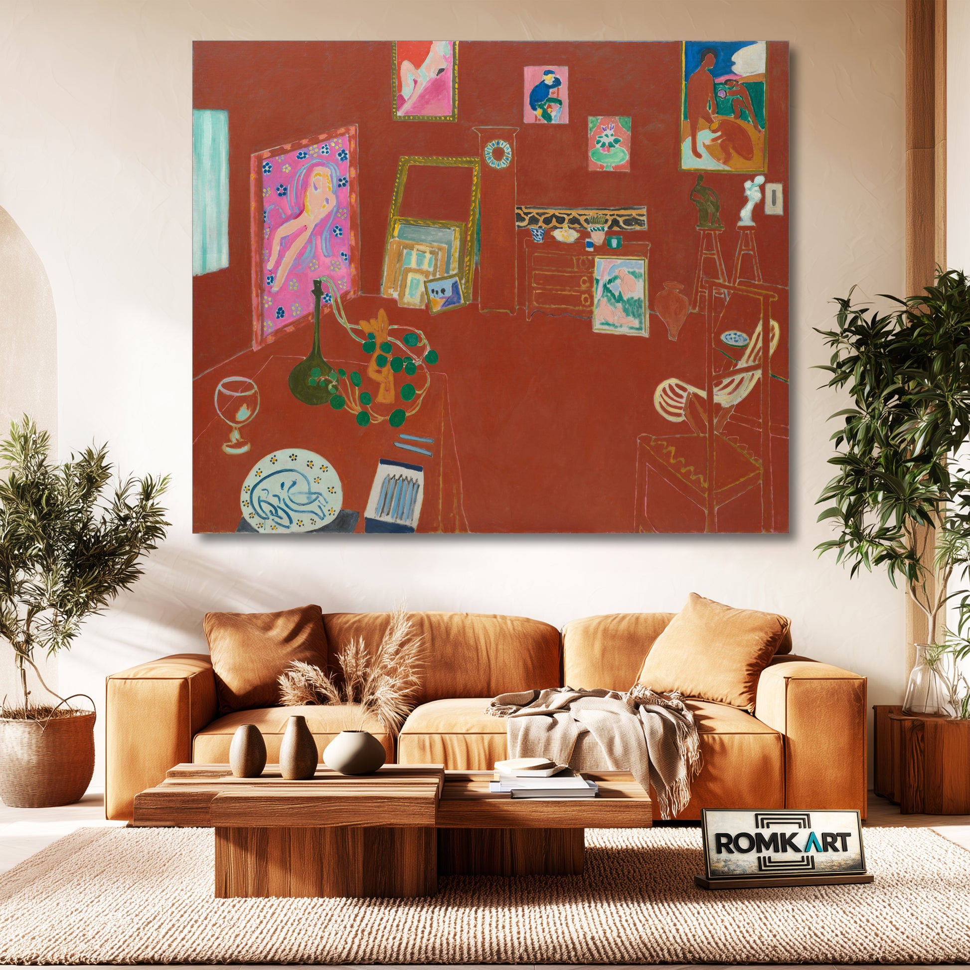 Henri Matisse The Red Studio 1911 – Reproduction