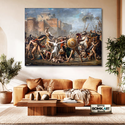Jacques-louis David The Intervention Of The Sabine Women 1799 – Reproduction