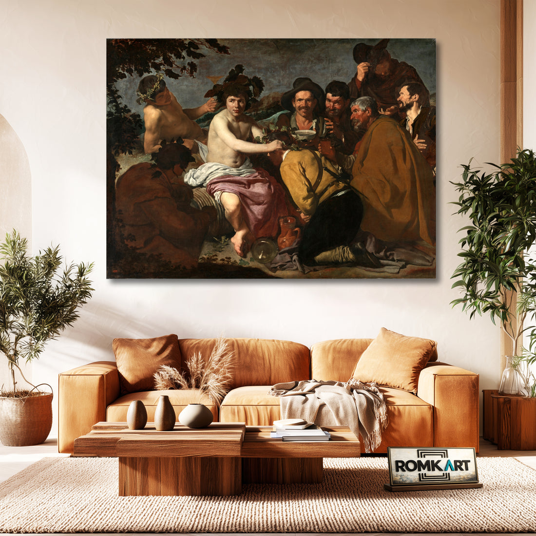 Diego Velazquez The Triumph Of Bacchus Or Los Borrachos 1628-1629 – Reproduction