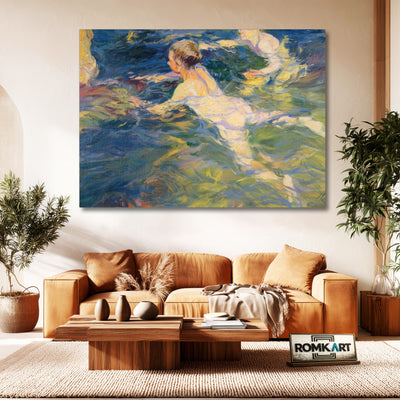 Joaquin Sorolla Swimmers Javea 1905 – Reproduction