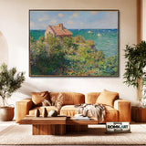 Claude Monet Fisherman Cottage On The Cliffs At Varengeville – Reproduction