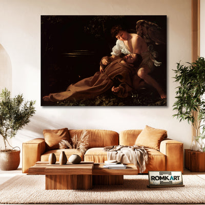 Caravaggio Saint Francis Of Assisi In Ecstasy – Reproduction