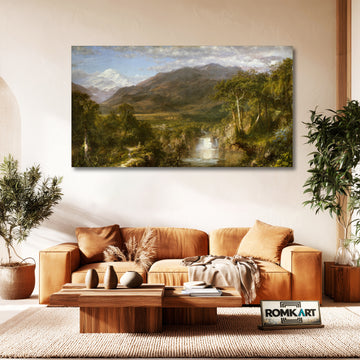 Frederic Edwin Church The Heart Of The Andes 1859 – Reproduction