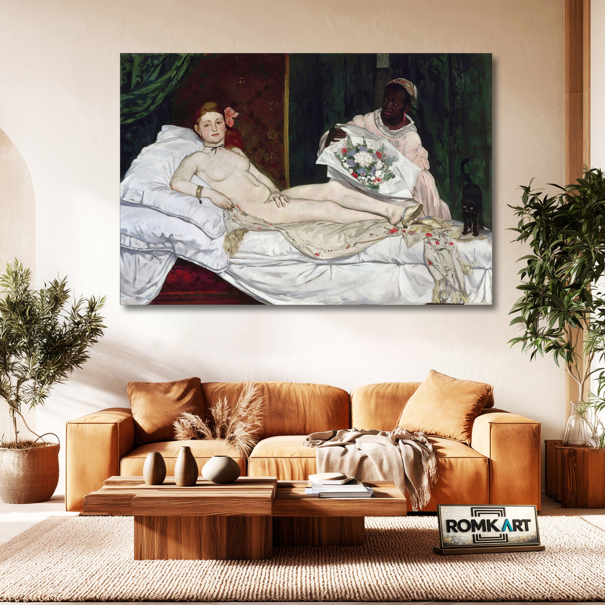 Edouard Manet Olympia 1863 – Reproduction
