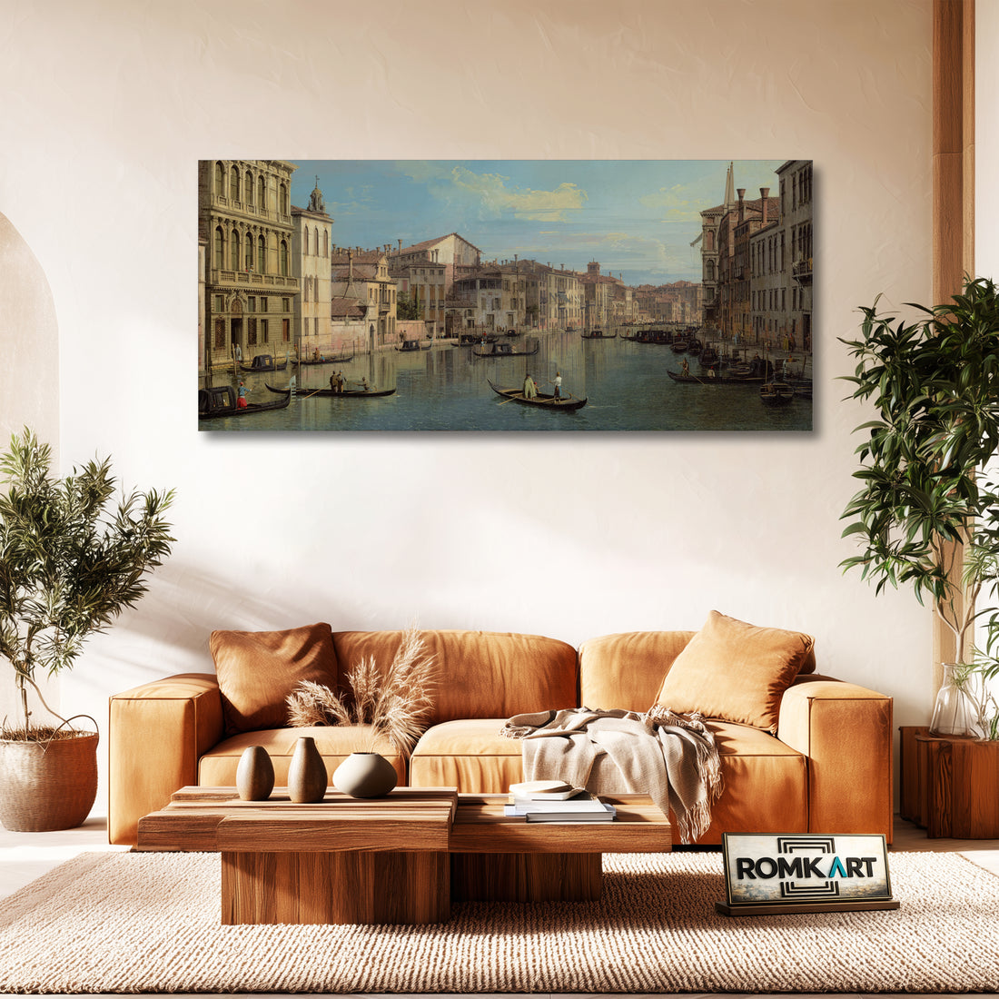 Canaletto The Grand Canal In Venice From Palazzo Flangini To Campo San Marcuola – Reproduction