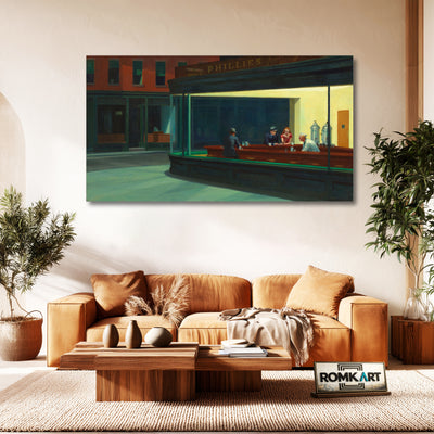 Edward Hopper Nighthawks 1942 – Reproduction