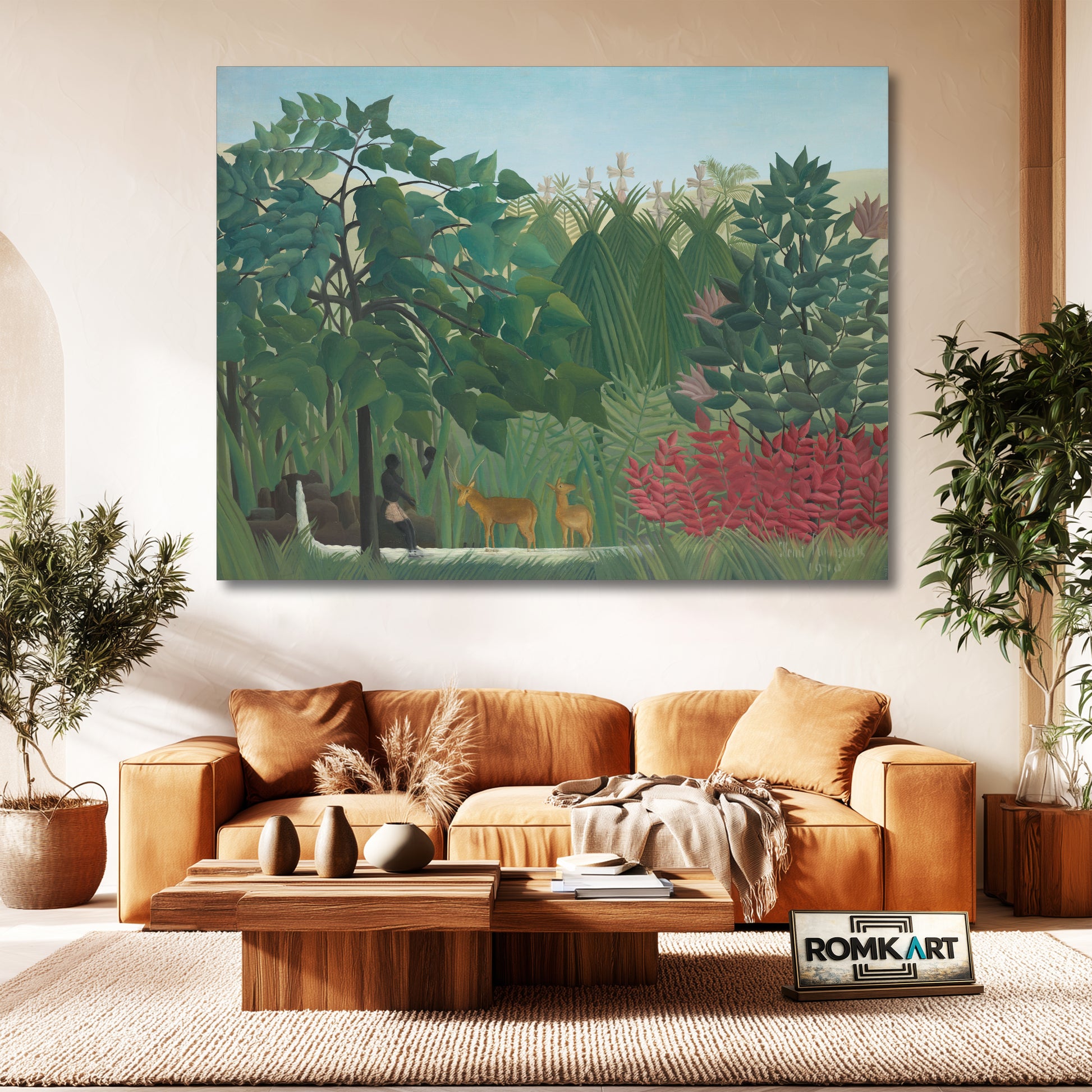 Henri Rousseau The Waterfall 1910 – Reproduction