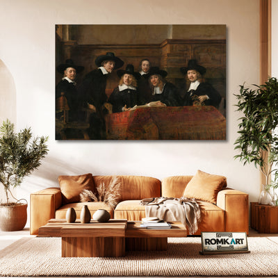 Rembrandt The Syndics 1662 – Reproduction