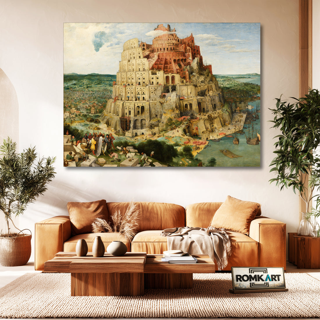 Pieter Bruegel The Elder The Tower Of Babel 1563 – Reproduction