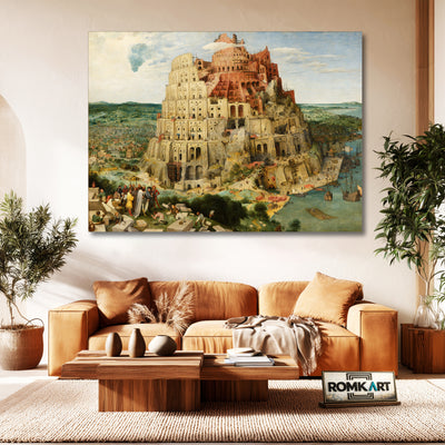 Pieter Bruegel The Elder The Tower Of Babel 1563 – Reproduction