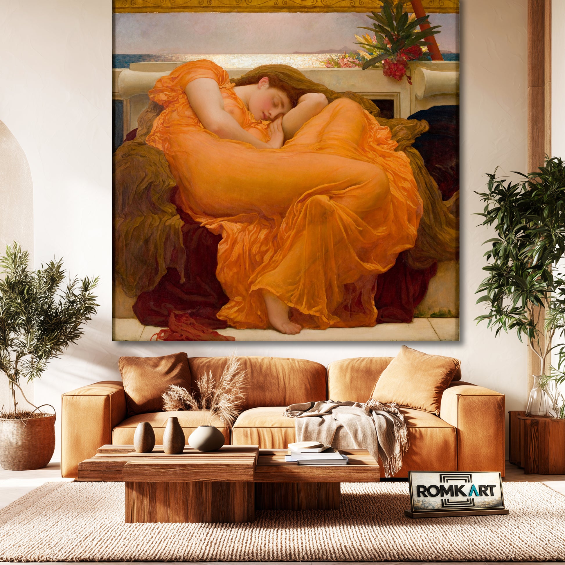 Frederic Leighton Flaming June 1895 – Reproduction