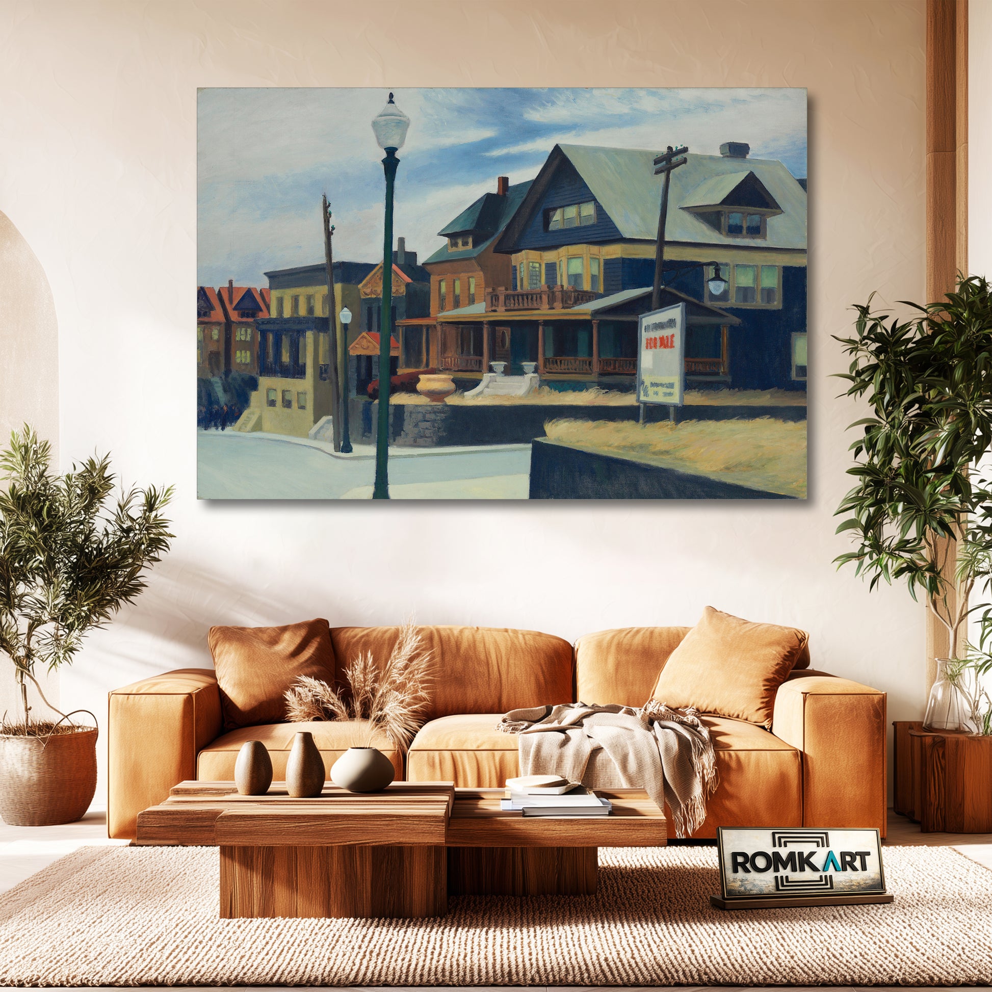 Edward Hopper East Wind Over Weehawken 1934 – Reproduction