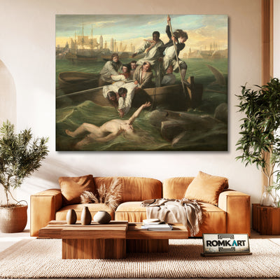 John Singleton Copley Watson And The Shark 1778 – Reproduction
