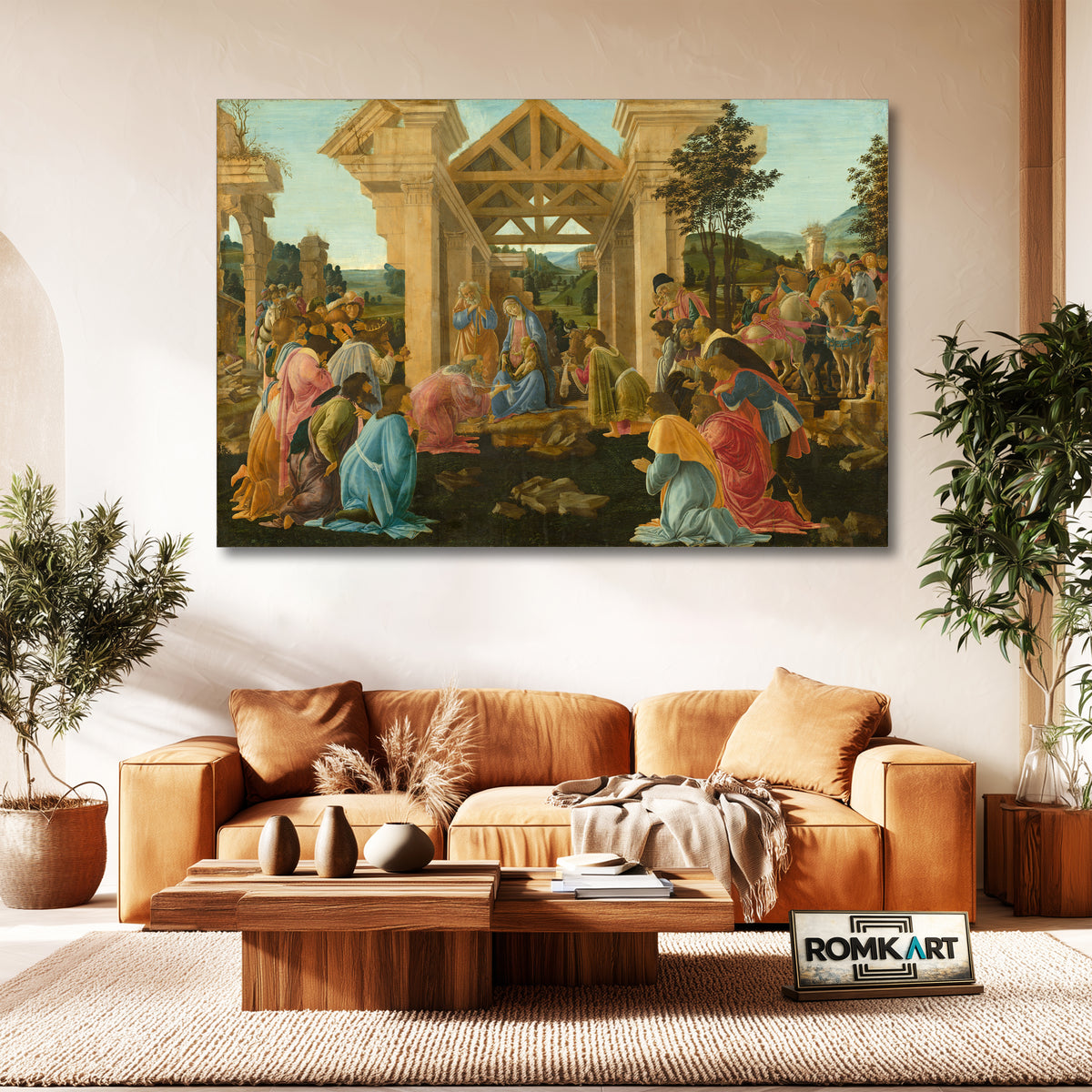 Sandro Botticelli Adoration Of The Magi 1478- 1482 – Reproduction
