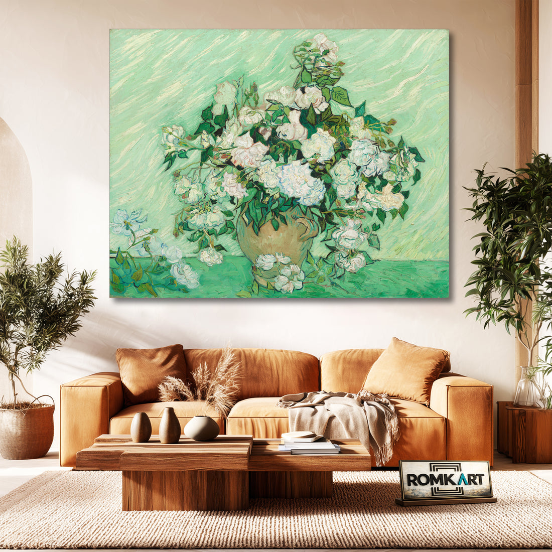 Vincent Van Gogh Roses 1890 – Reproduction