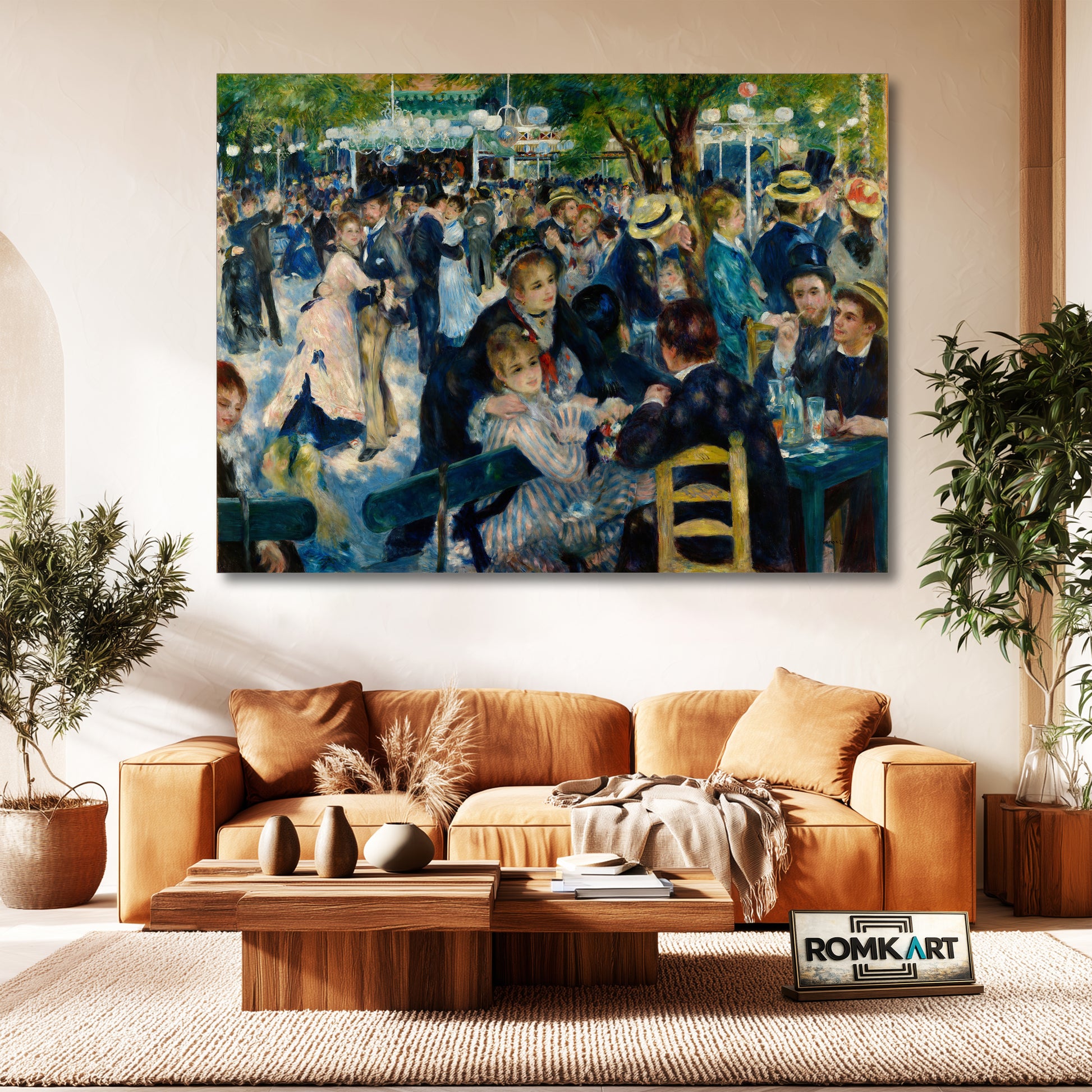 Pierre-auguste Renoir Dance At Le Moulin De La Galette 1876 – Reproduction