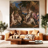Titian Diana And Callisto 1556 Scottish National Gallery Edinburgh – Reproduction