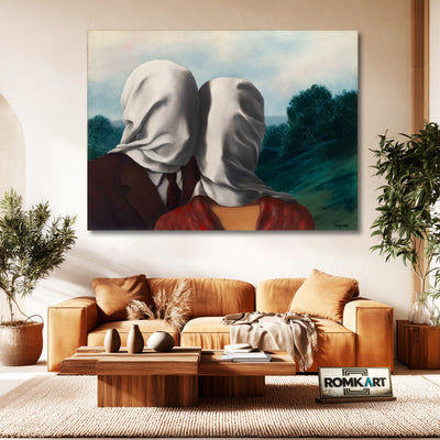 Rene Magritte Les Amants The Lover 1928 – Reproduction
