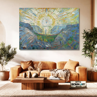 Edvard Munch The Sun 1912 – Reproduction