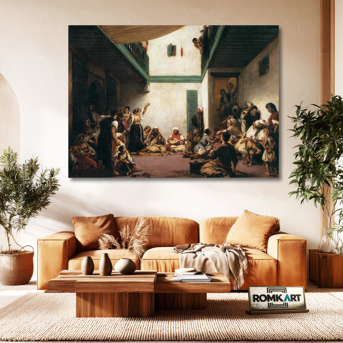 Eugene Delacroix Jewish Wedding In Morocco 1839 – Reproduction