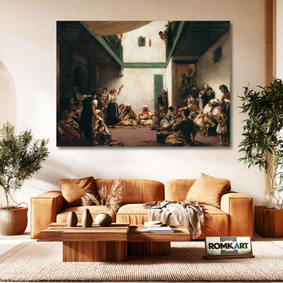 Eugene Delacroix Jewish Wedding In Morocco 1839 – Reproduction