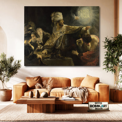 Rembrandt Belshazzars Feast 1635-1638 – Reproduction