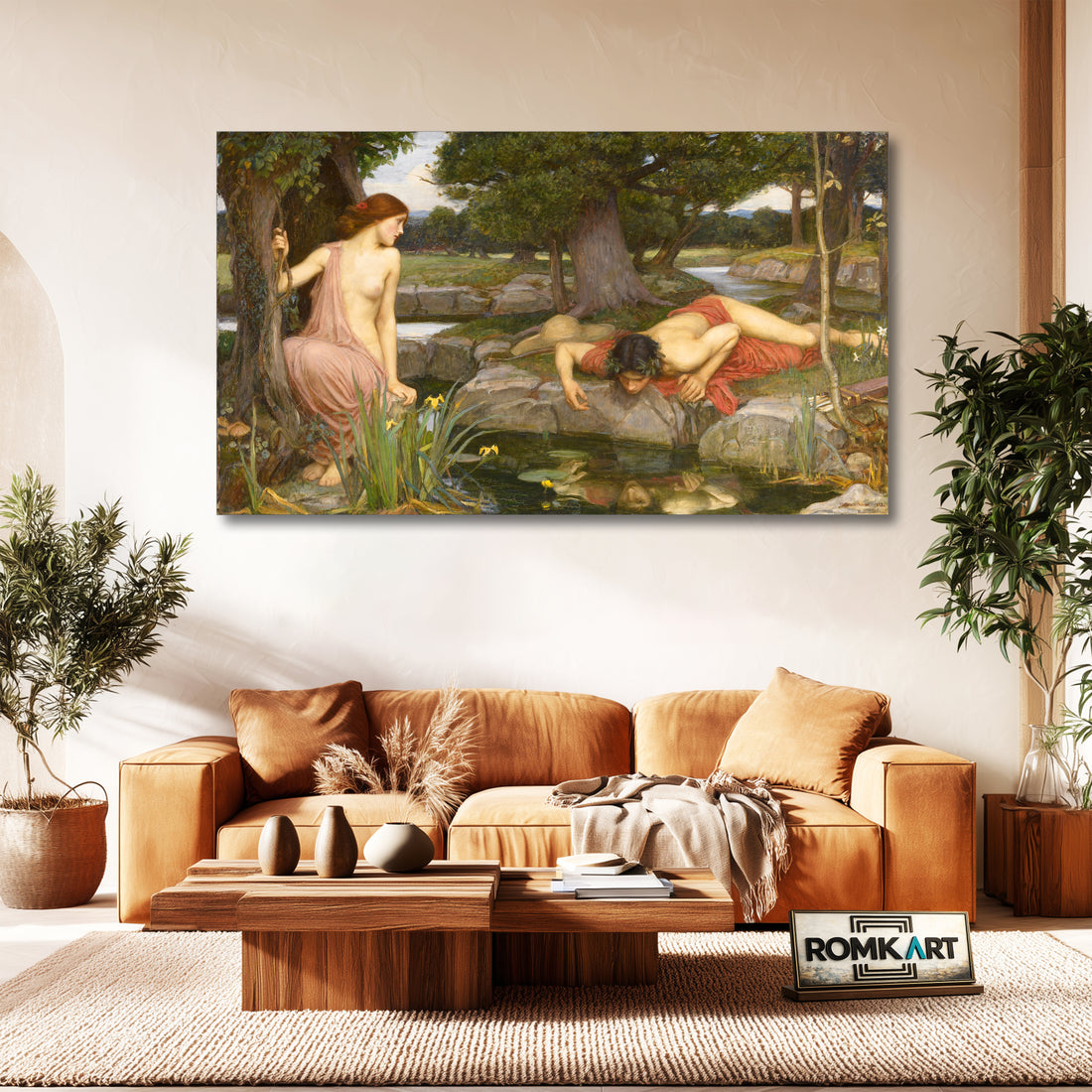 John William Waterhouse Echo And Narcissus 1903 – Reproduction