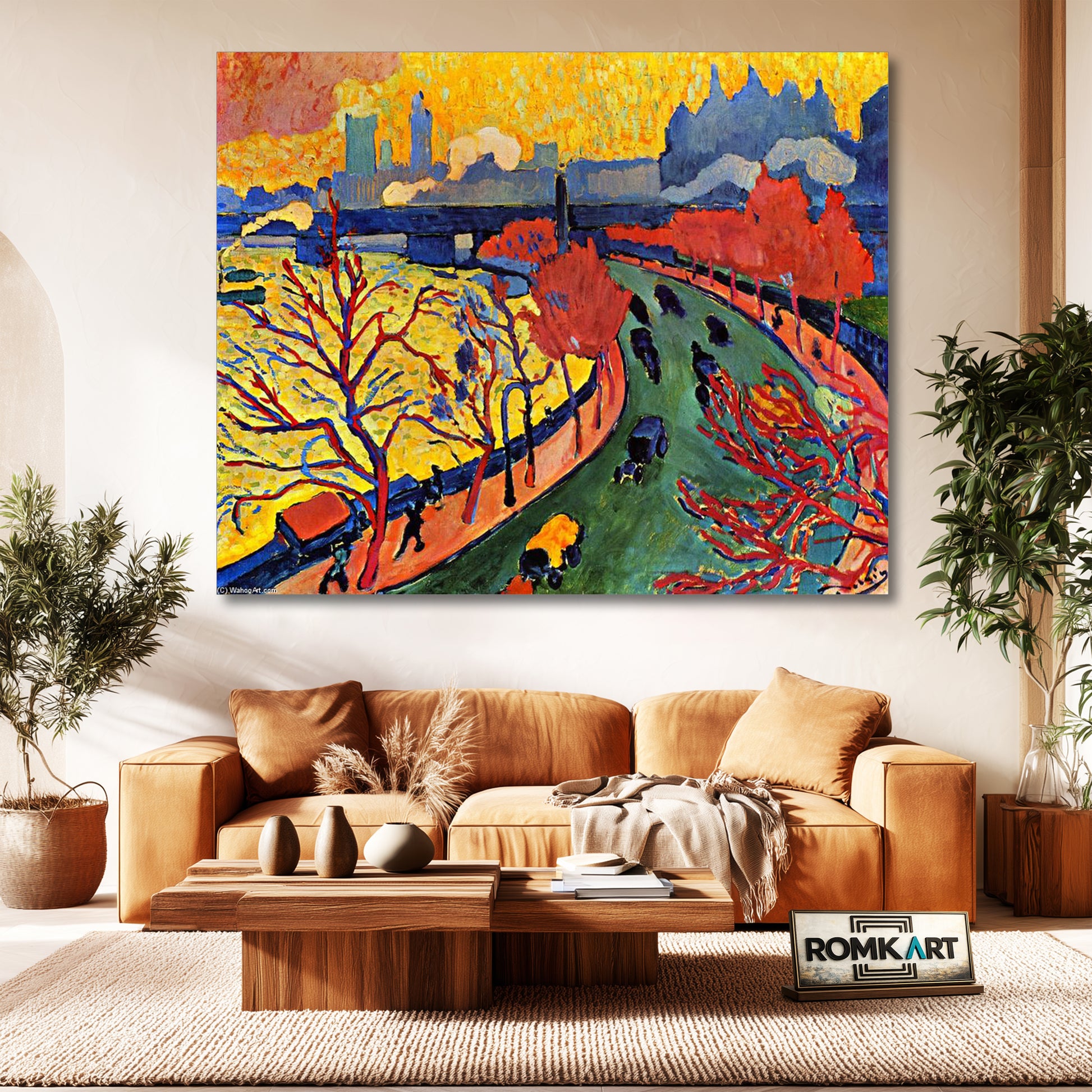 Andre Derain Charing Cross Bridge 1906 – Reproduction