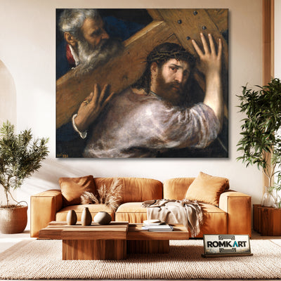Titian Christ Carrying The Cross 1565 – Reproduction