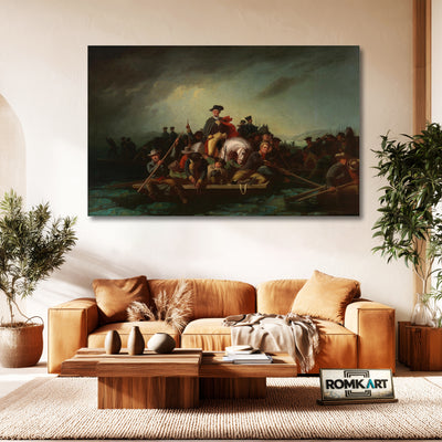 George Caleb Bingham Washington Crossing The Delaware 1856 – Reproduction