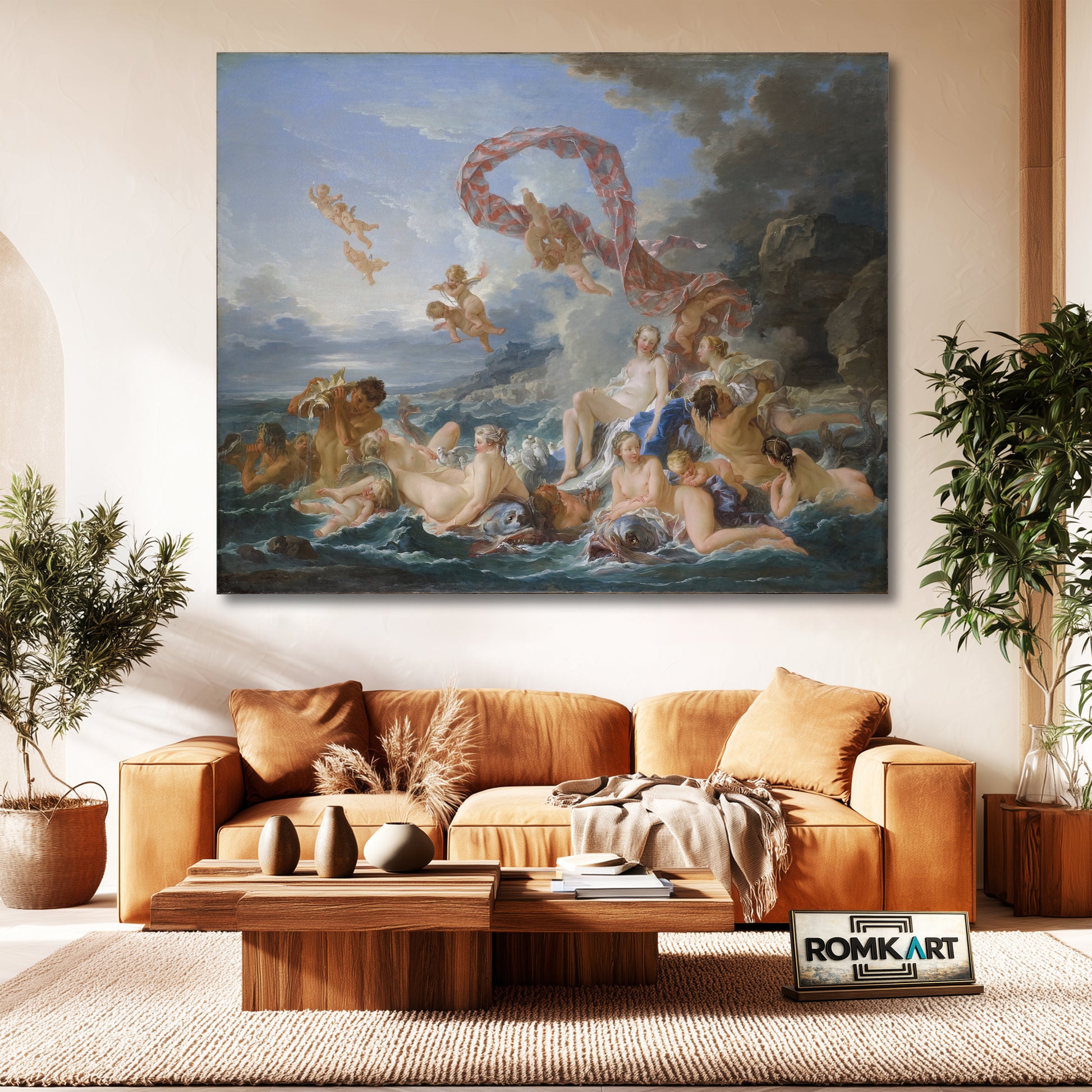 Francois Boucher The Triumph Of Venus – Reproduction