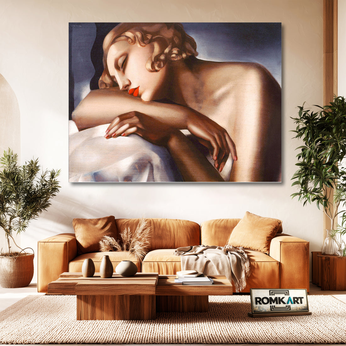 Tamara De Lempicka La Dormeuse 1930 Portraits Of Aristocrats And The Wealthy – Reproduction