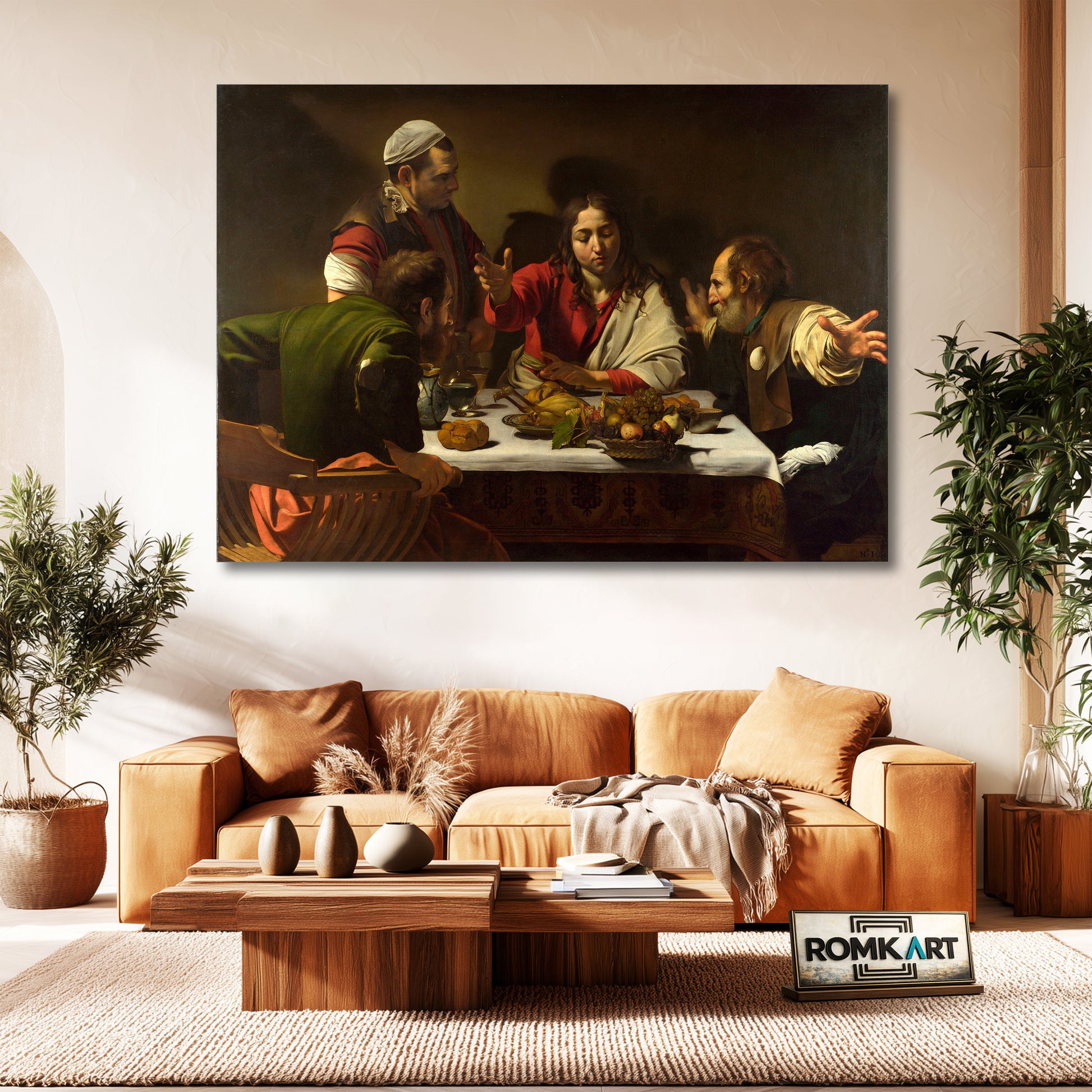 Caravaggio The Supper At Emmaus – Reproduction