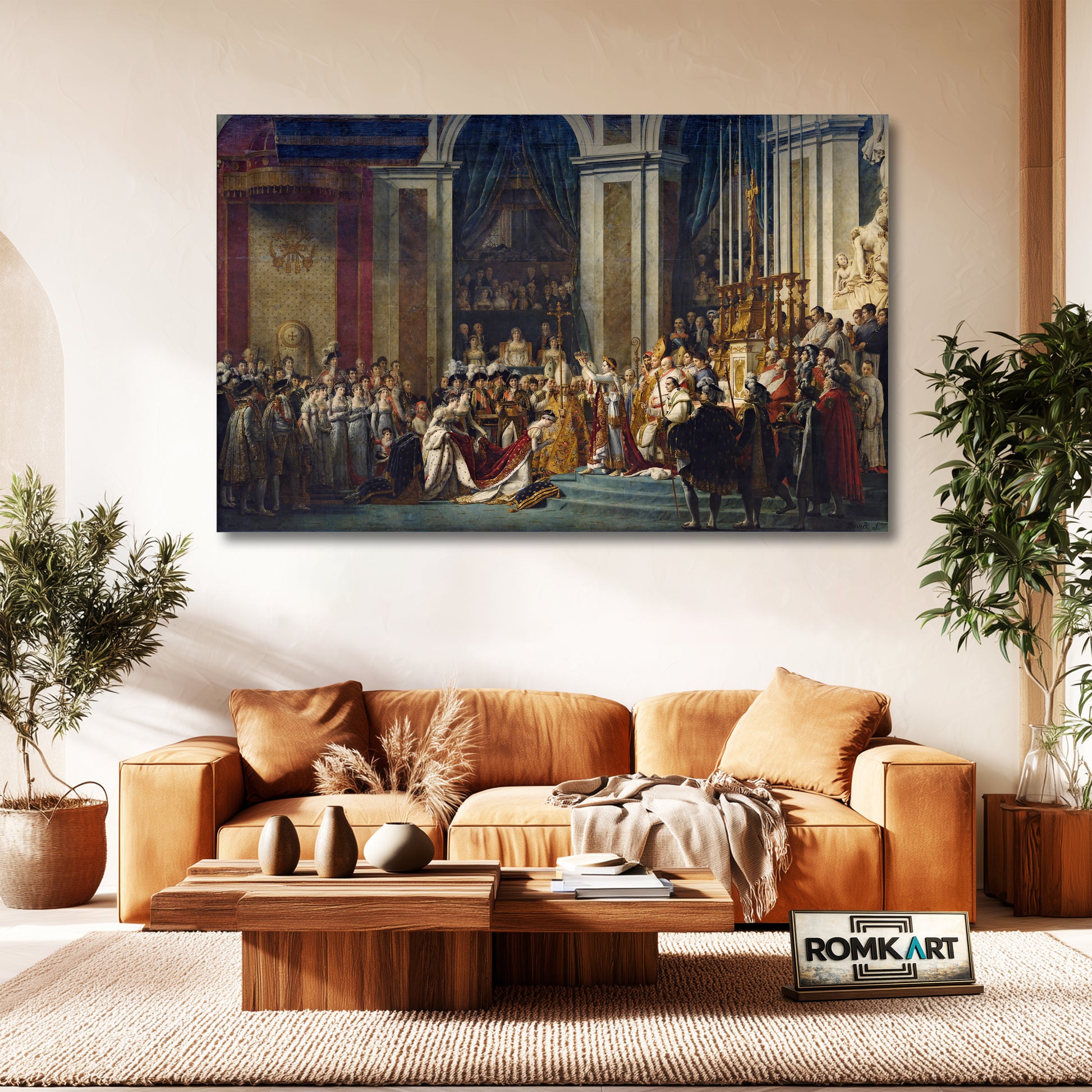 Jacques-louis David The Coronation Of Napoleon – Reproduction