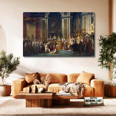 Jacques-louis David The Coronation Of Napoleon – Reproduction