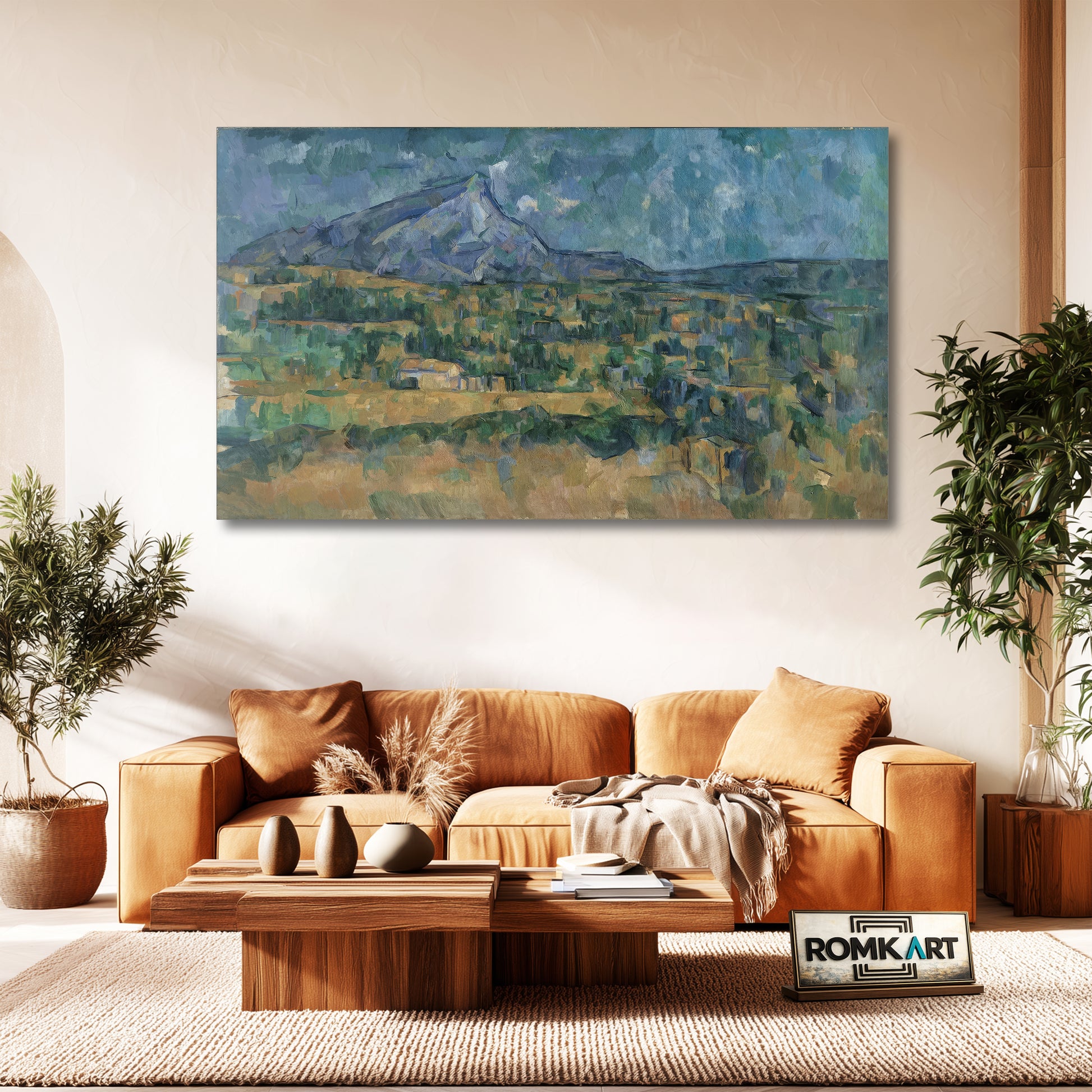 Paul Cezanne Mont Sainte-victoire 1902-1906 – Reproduction