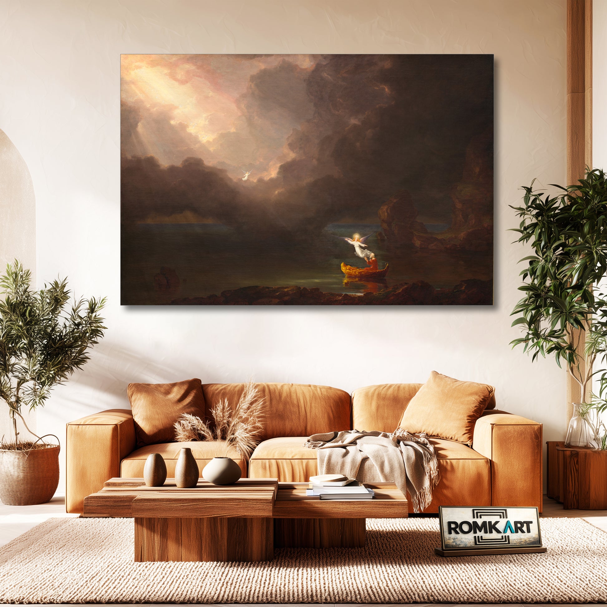 Thomas Cole The Voyage Of Life Old Age 1842 – Reproduction