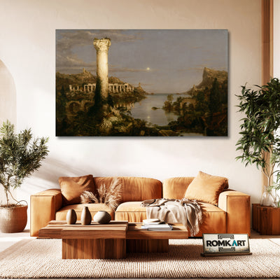 Thomas Cole The Course Of Empire Desolation 1836 – Reproduction