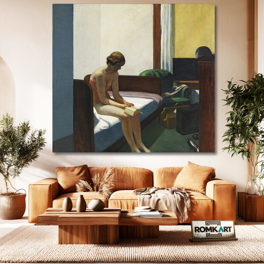 Edward Hopper Hotel Room 1931 – Reproduction