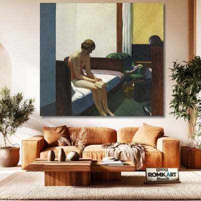 Edward Hopper Hotel Room 1931 – Reproduction