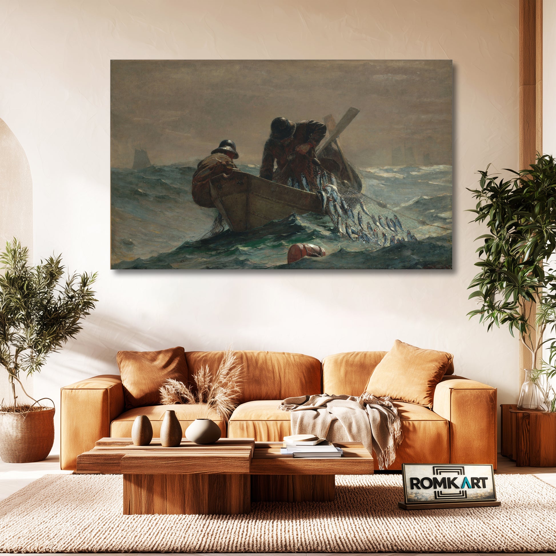 Winslow Homer The Herring Net 1885 – Reproduction