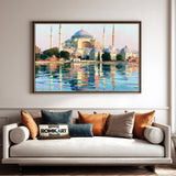 Hagia Sophia Architectural Oil Painting